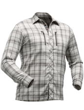 Pánská funkční košile PFANNER StretchAIR® s dlouhým rukávem, šedá, vel L